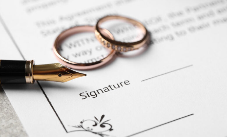 contract prenuptial