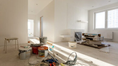 Apartament in renovare