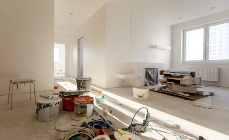 Apartament in renovare