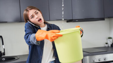 Inundație în apartament