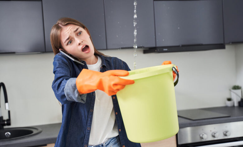 Inundație în apartament